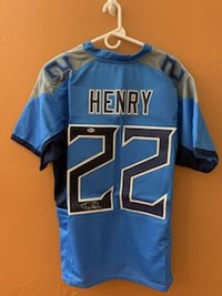 Derrick Henry Authentic Jersey Autographed