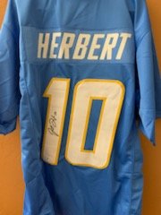 Justin Herbert  Jersey Autographed