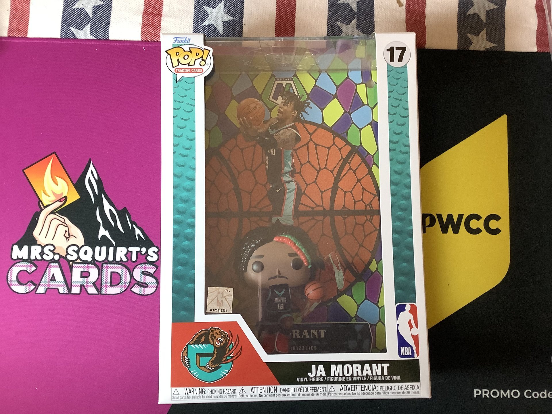 FUNKO: Ja Morant Mosaic Card Pop