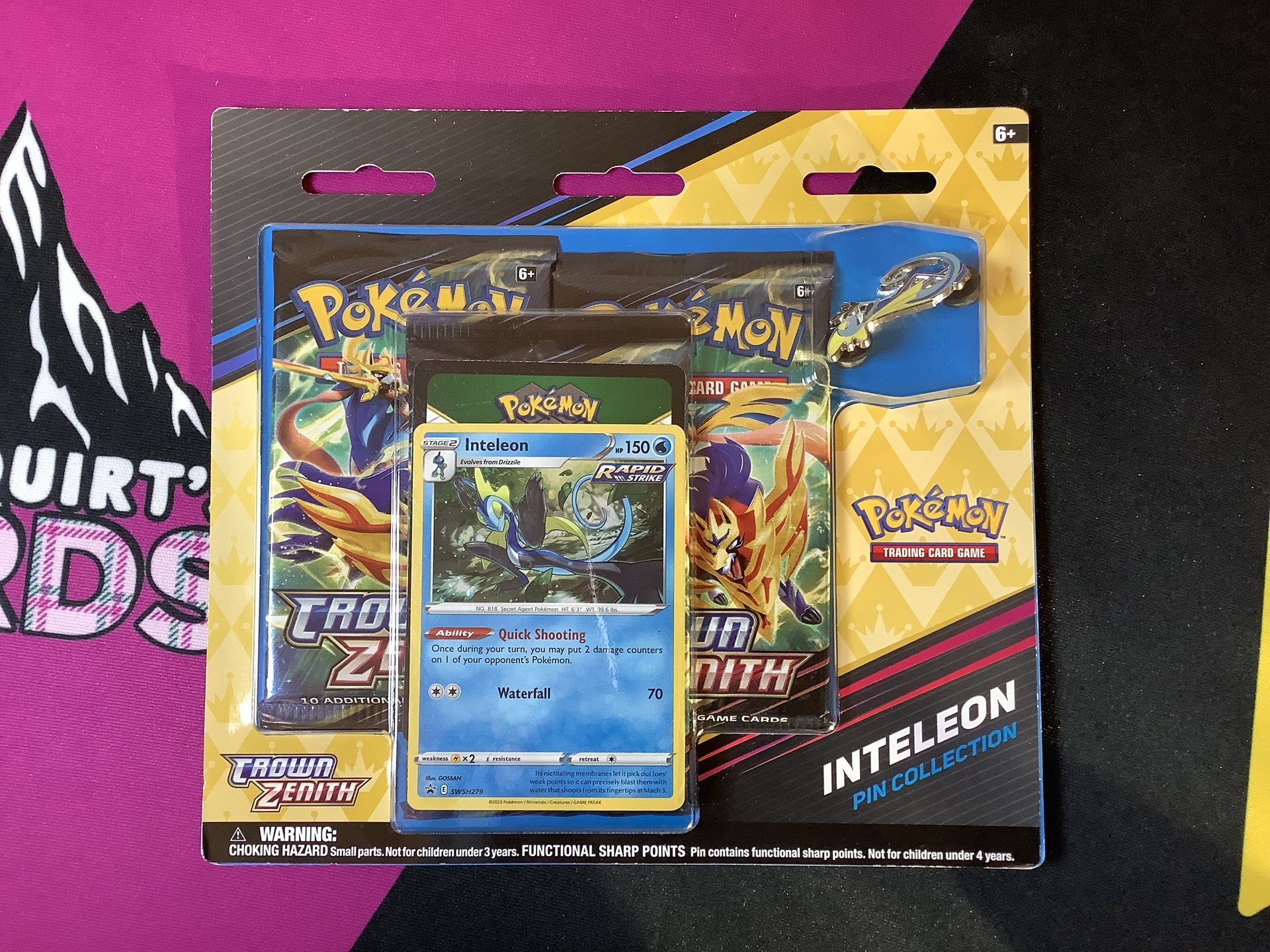 Crown Zenith Inteleon Pin Collection