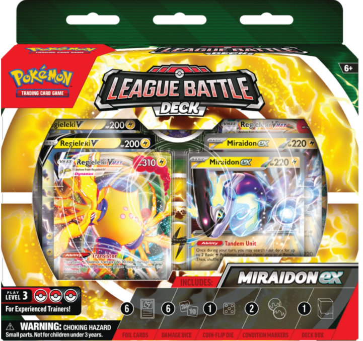 League Battle Miraidon EX