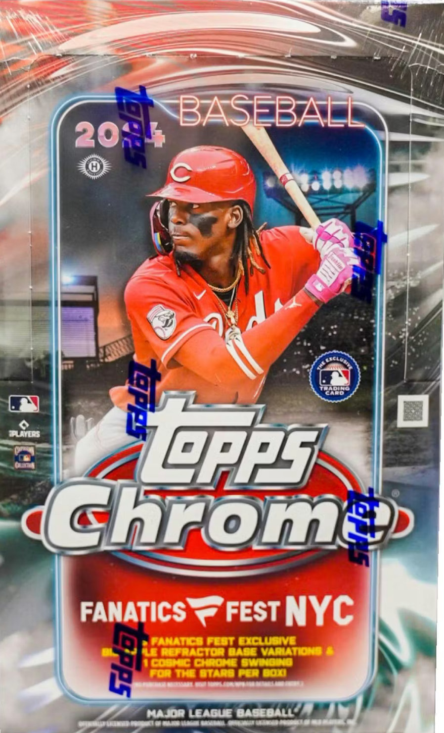 2024 Topps Chrome Baseball Fanatics Fest NYC Exclusive Hobby Box