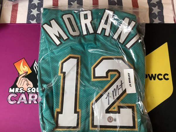 Ja Morant Signed Jersey