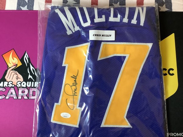 Chris Mullin Signed Jersey