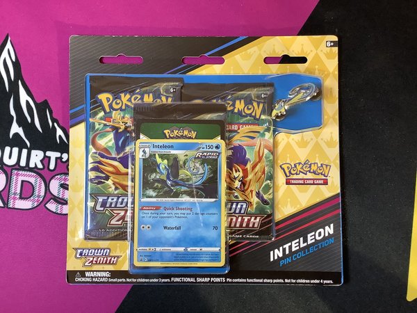 Crown Zenith Inteleon Pin Collection