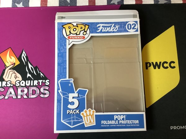 FUNKO POP: Plastic funko pop protector (pack of 5)