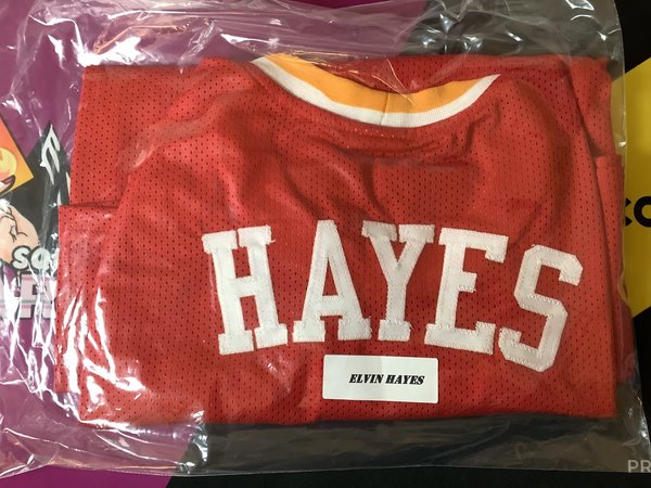 Elvin Hayes Signed Jersey