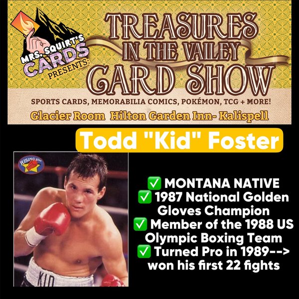Todd Foster autograph ticket