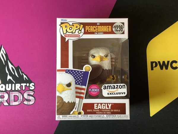 FUNKO POP: Eagley Flocked Patriotic Eagle