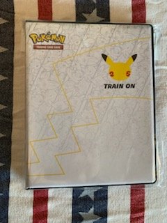 Pokémon 25th Anniversary Large Card Binder