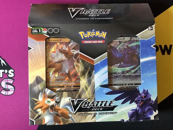 V Battle Deck: Lycanroc vs. Corviknight