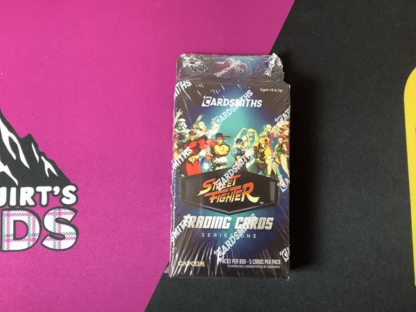 Street Fighter Trading Cards Series 1 Collector Box