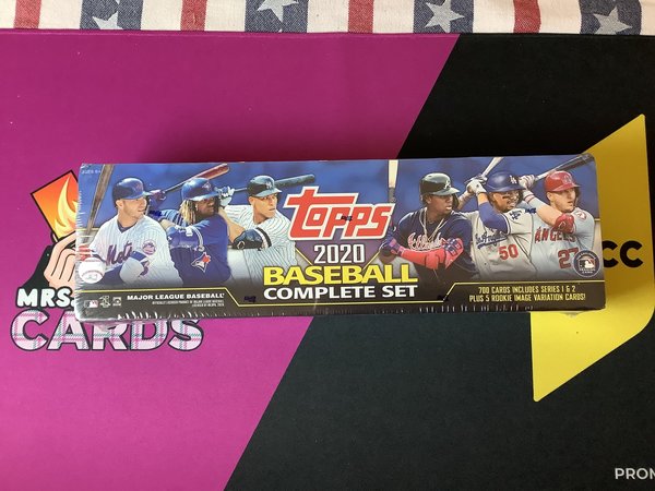 2020 Topps Complete Set Baseball- Factory Sealed Set