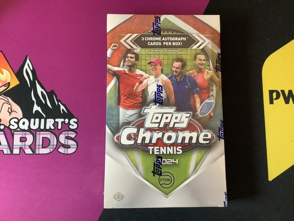 2024 Topps Chrome Tennis Hobby
