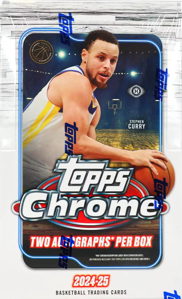2024/25 Topps Chrome Basketball Hobby