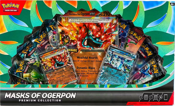Pokemon Masks of Ogerpon Premium Collection Box