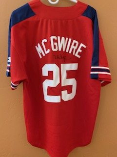 Mark McGwire Autographed Jersey